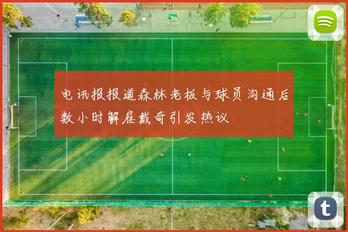电讯报报道森林老板与球员沟通后数小时解雇戴奇引发热议